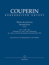 F. Couperin: Pièces de clavecin - Volume 2 (1717)