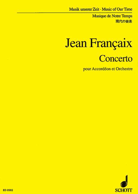 Françaix: Accordion Concerto