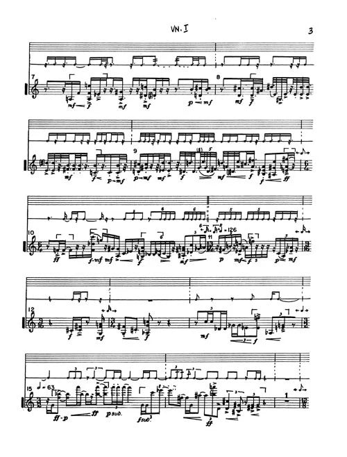 Carter: String Quartet No. 3