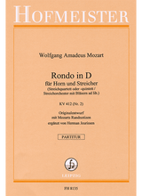 Mozart: Rondo in D Major, K. 412, No. 2