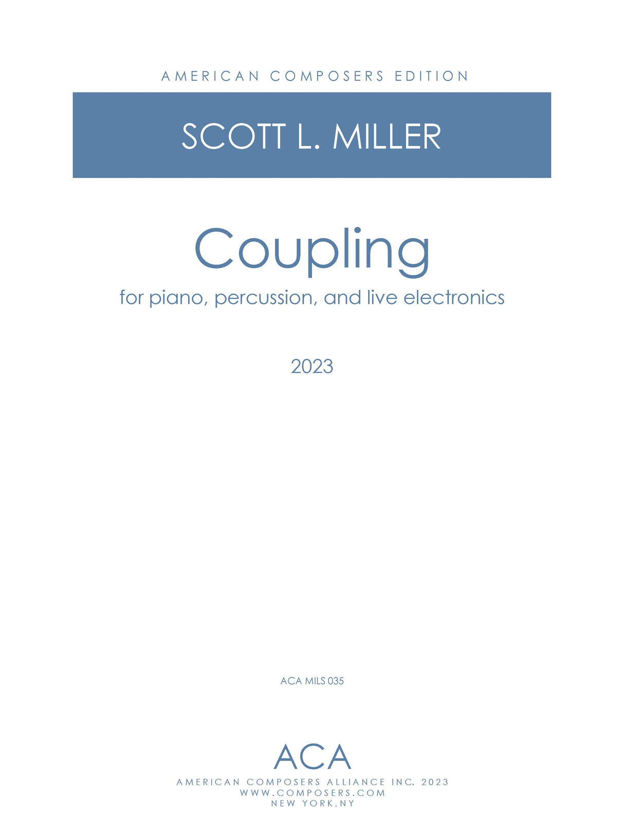 Miller: Coupling