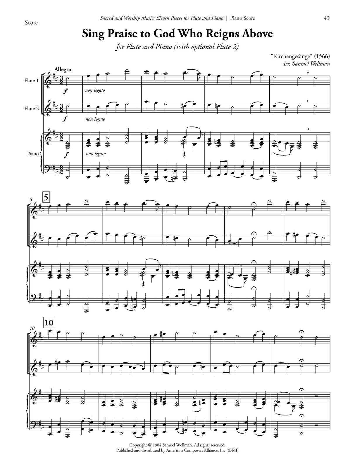 Sacred & Worship Music