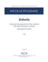 Roussakis: Sinfonía (arr. for piano)