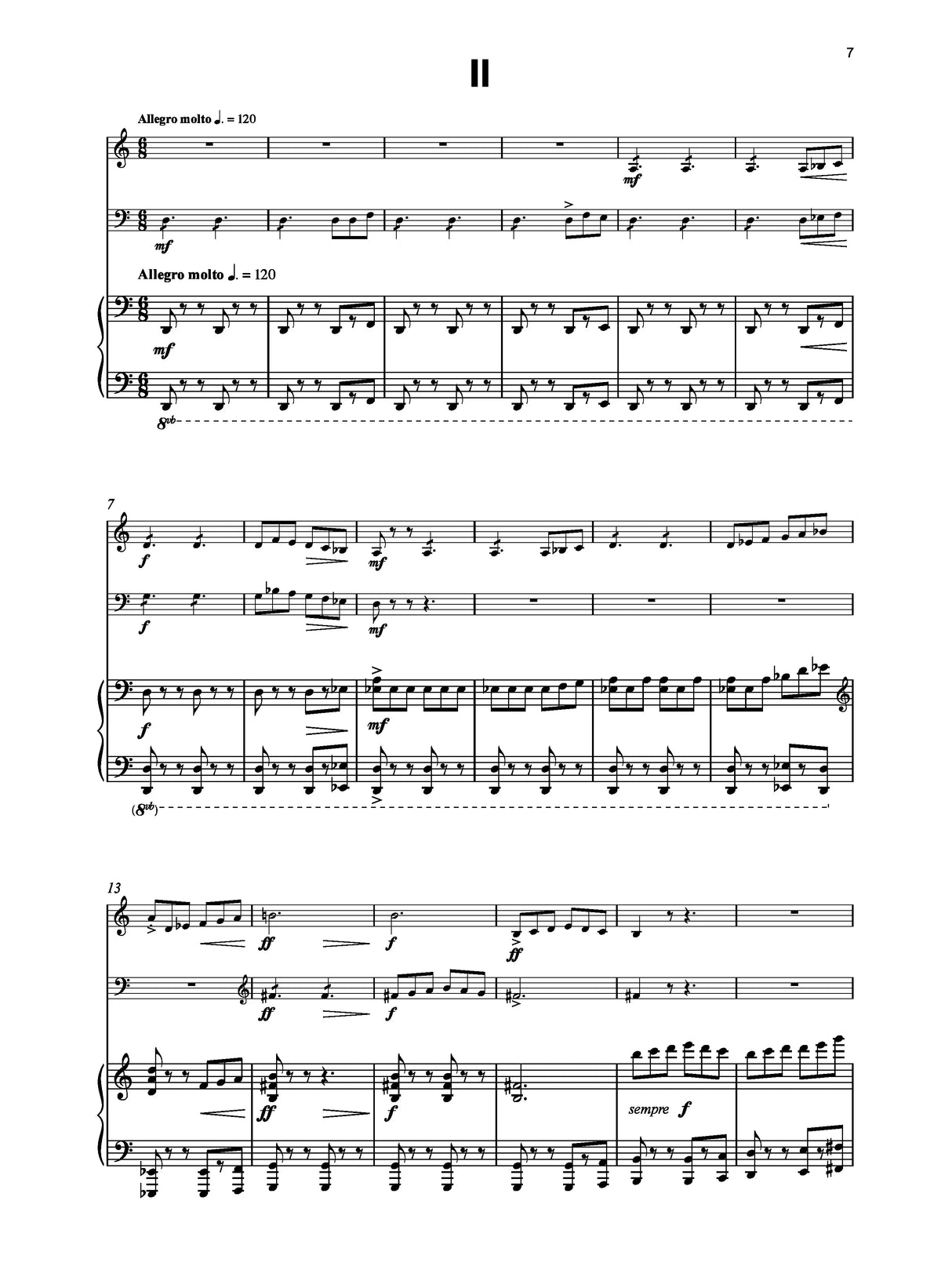 Van de Vate: Trio for Alto Flute, Horn, and Piano