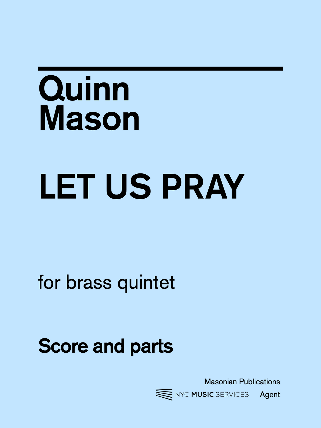 Mason: Let Us Pray