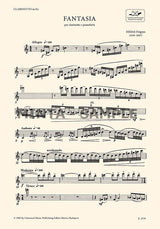 Hidas: Fantasia (arr. for clarinet & piano)