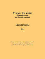 Mazzoli: Vespers