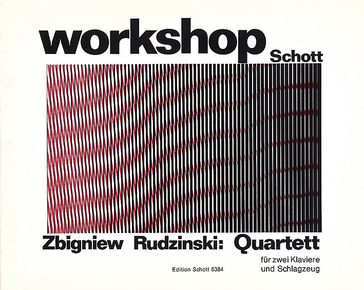 Rudzinski: Quartet for 2 Pianos & Percussion