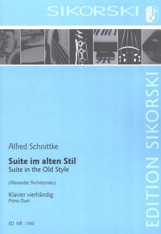 Schnittke: Suite in Old Style (arr. for piano 4-hands)