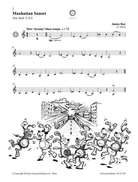 Rae: City Snapshots for Clarinet