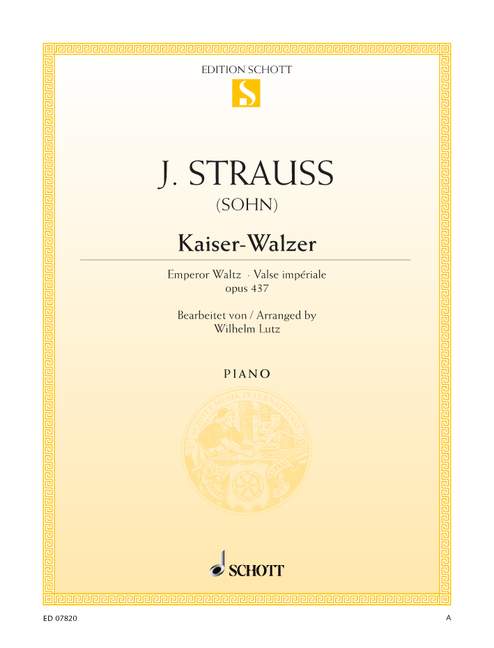 J. Strauss: Kaiser-Walzer, Op. 437 (arr. for piano) – Ficks Music