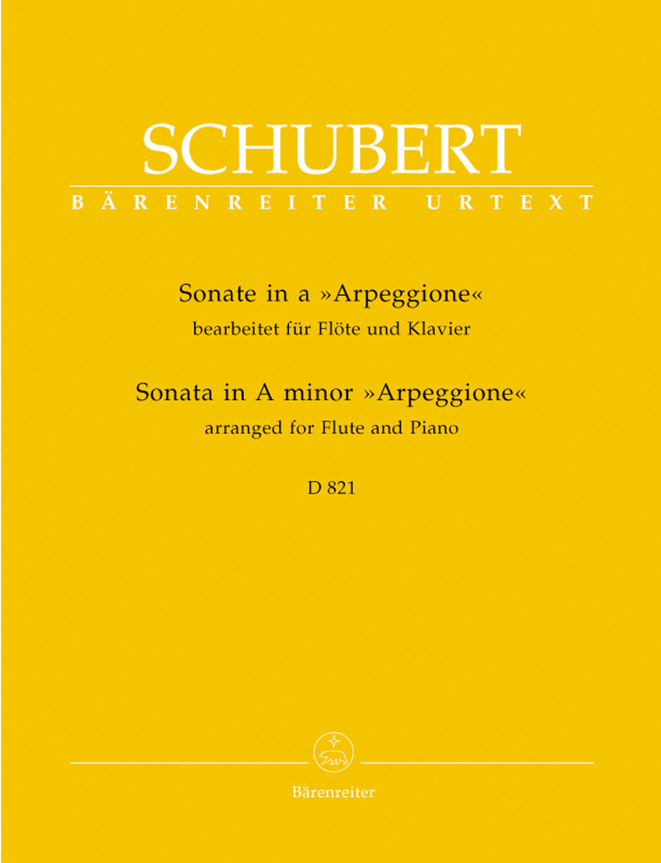 Schubert: Arpeggione Sonata, D 821 (arr. for flute) – Ficks Music