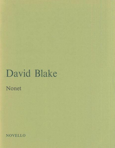 Blake: Nonet