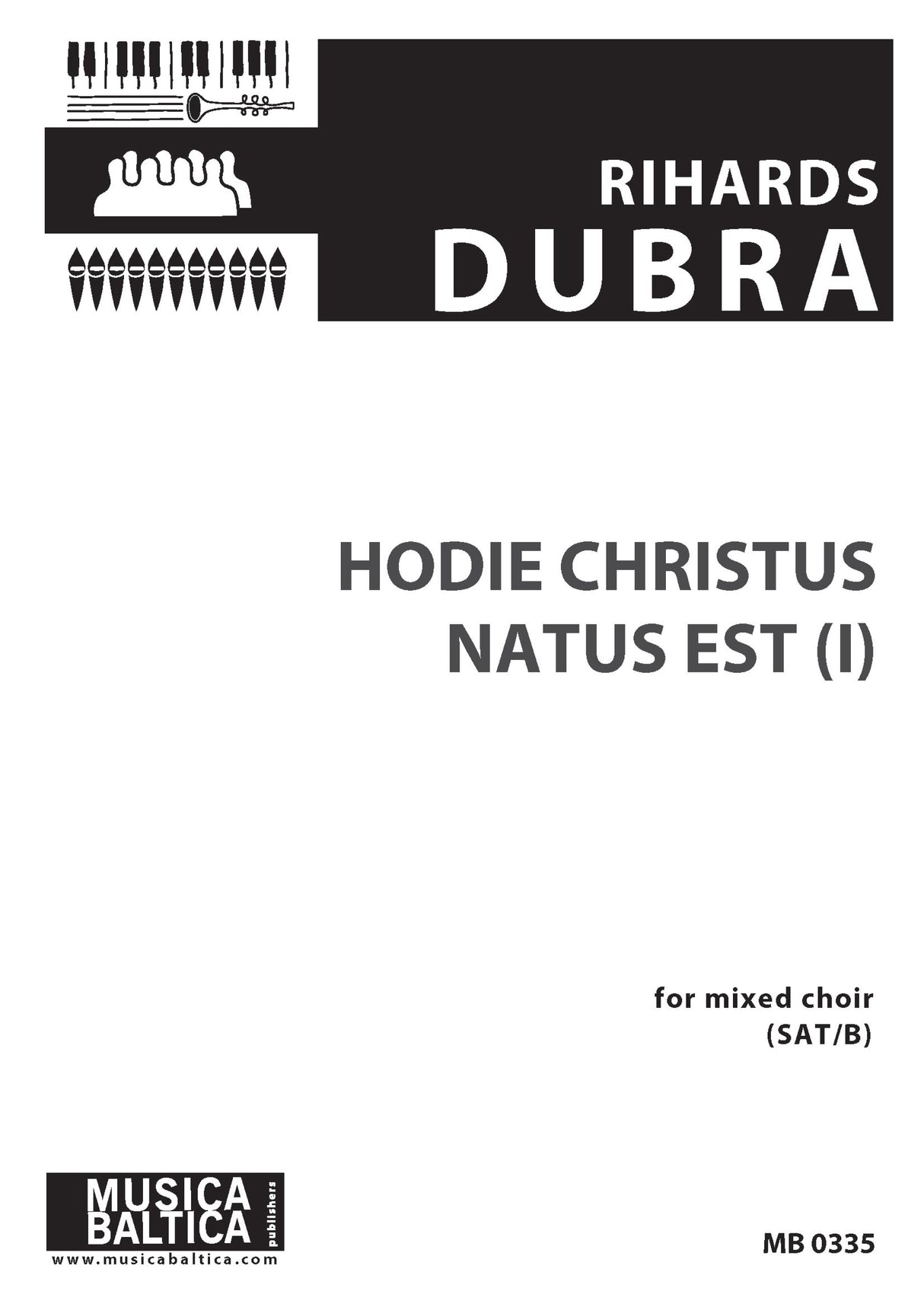 Dubra: Hodie Christus Natus est