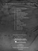 The Hunchback of Notre Dame - Vocal Selections