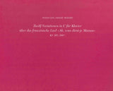 Mozart: 12 Variations on "Ah Vous Dirai-Je, Maman", K. 265 (300e)