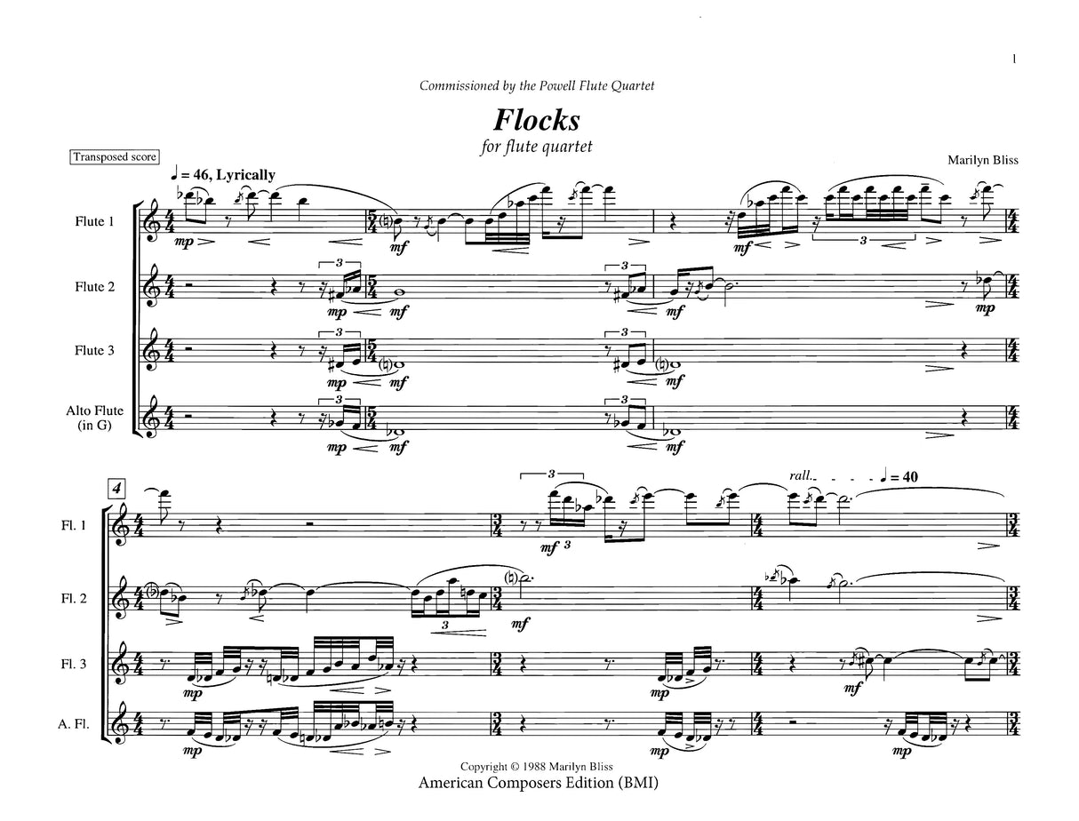 Bliss: Flocks