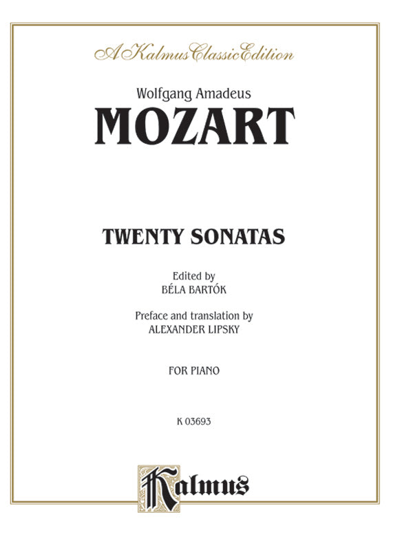 Mozart: 20 Piano Sonatas
