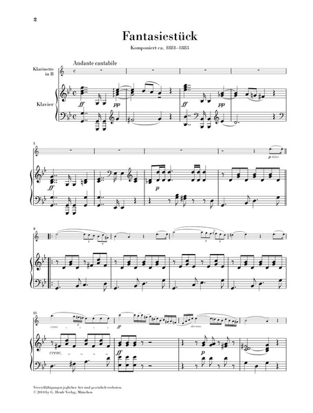 Nielsen: Fantasy Piece in G Minor – Ficks Music