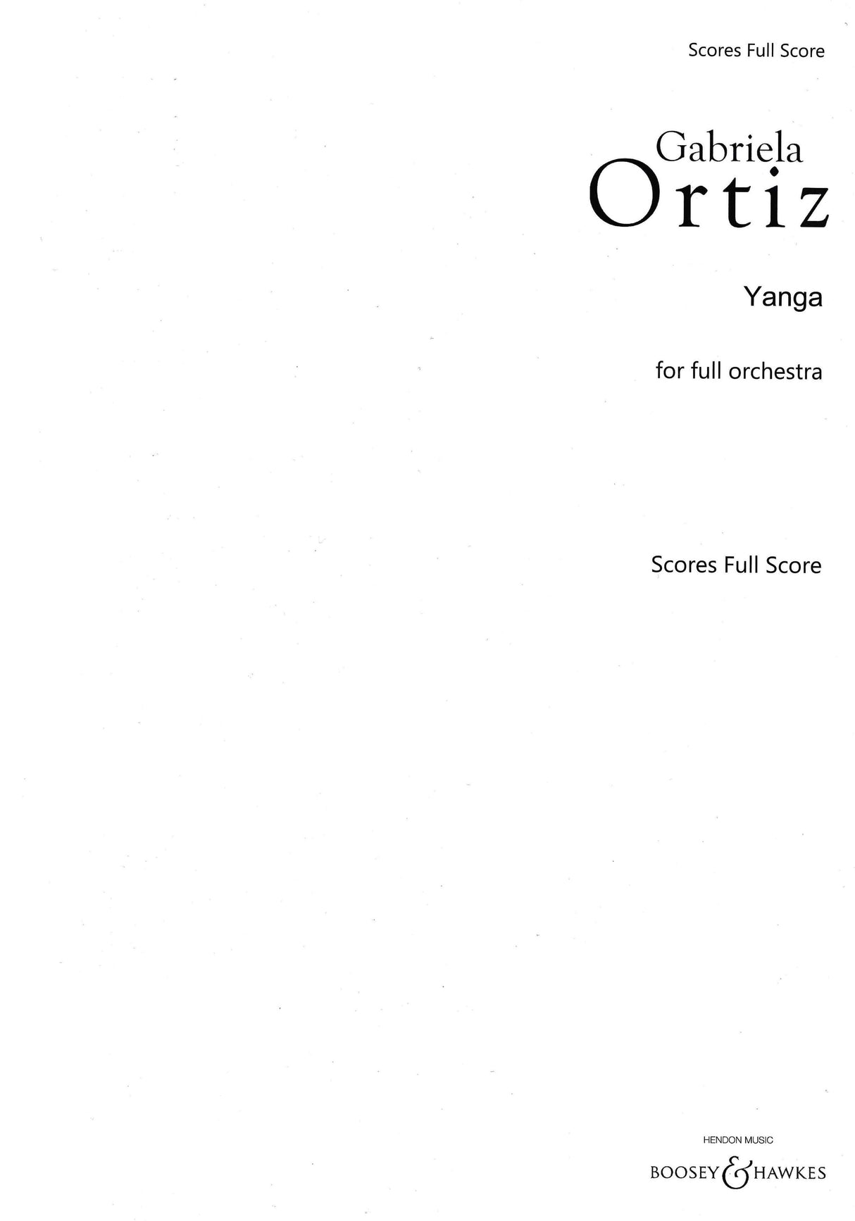 G. Ortiz: Yanga