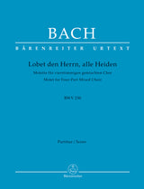 Bach: Lobet den Herrn, alle Heiden, BWV 230