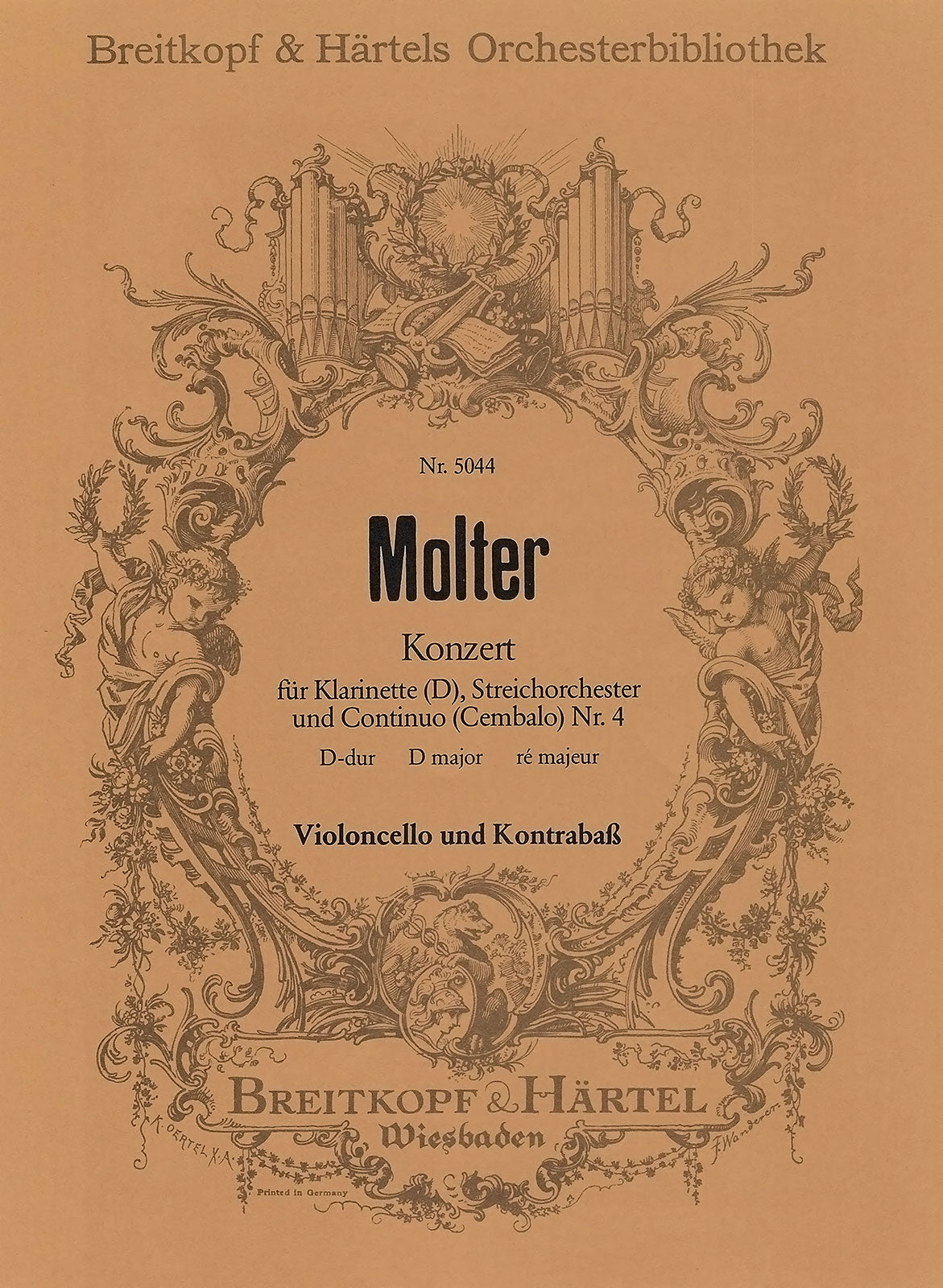 Molter: Clarinet Concerto No. 4 in D Major