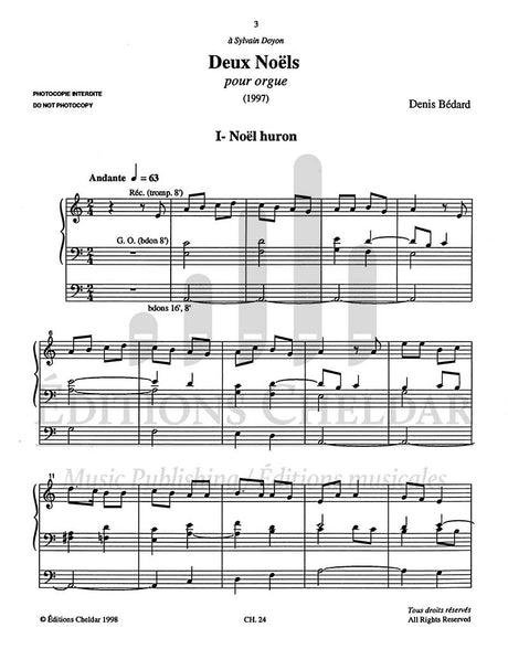 Bédard: Deux Noëls