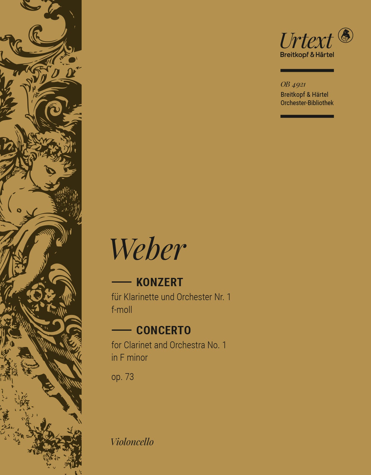 concerto♥オーダー品 Weber: Clarinet Concerto No. 1 in F Minor, Op. 73 – Ficks Music