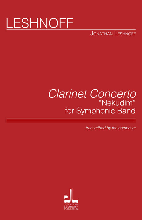 Leshnoff: Clarinet Concerto - Version for Band