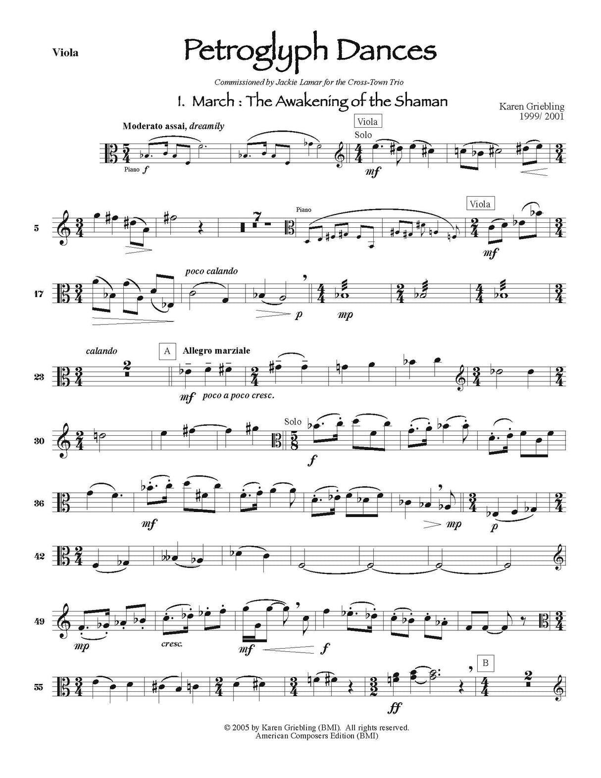 Griebling: Petroglyph Dances