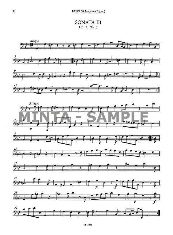 B. Marcello: 12 Flute Sonatas, Op. 2 - Volume 1