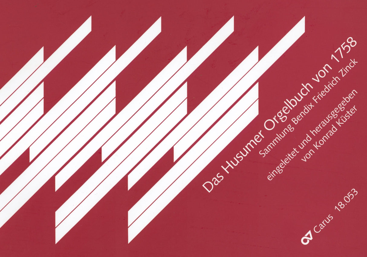 The Husum Organ Book from 1758