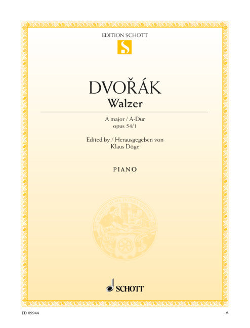 Dvořák: Waltz in A Major, Op. 54, No. 1