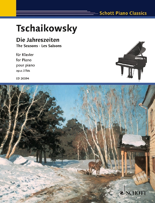 Tchaikovsky: The Seasons, ČW 124, Op. 37a – Ficks Music