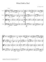 Geter: Christmas Hymns for String Quartet