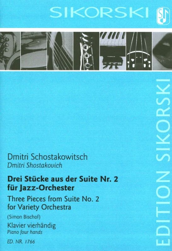 Shostakovich: 3 Pieces from Suite for Variety Orchestra (arr. for piano 4-hands)