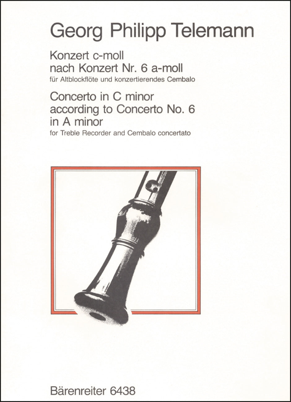 Telemann: Recorder Concerto in C Minor, TWV 42:a2 – Ficks Music