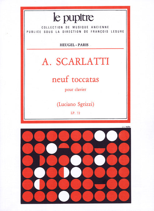 アート・デザイン・音楽 A. SCARLATTI neuf toccatas pour clavier A. Scarlatti: 9 Toccatas – Ficks Music