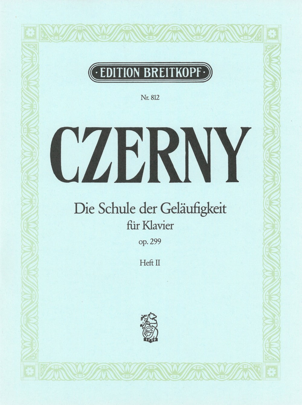 Czerny: School of Velocity, Op. 299 - Volume 2