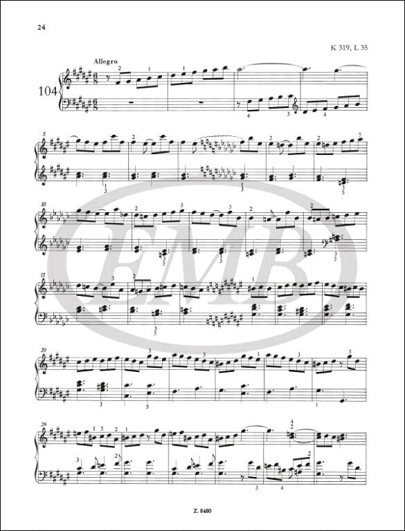 Scarlatti: Sonata in A Major, K. 404 (L. 222) – Ficks Music