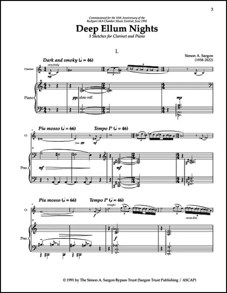 Sargon: Deep Ellum Nights