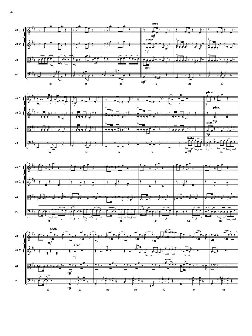 Ariana Grande: Thank U, Next (arr. for string quartet)