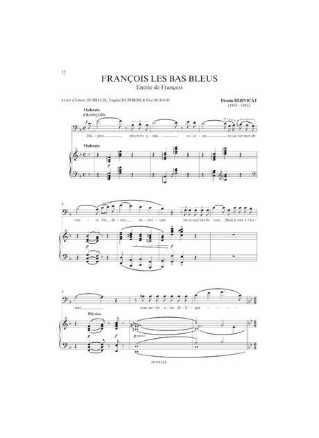 Airs d'opéras comiques - Baritone