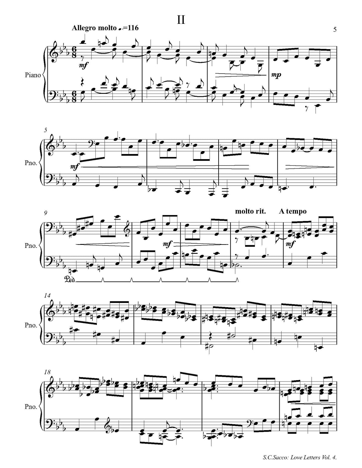 Sacco: Love Letters - Volume 4