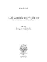 Mazzoli: Dark with Excessive Bright