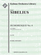 Sibelius: Humoresque No. 4