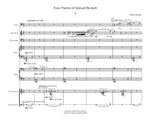 Schober: Four Poems of Samuel Beckett