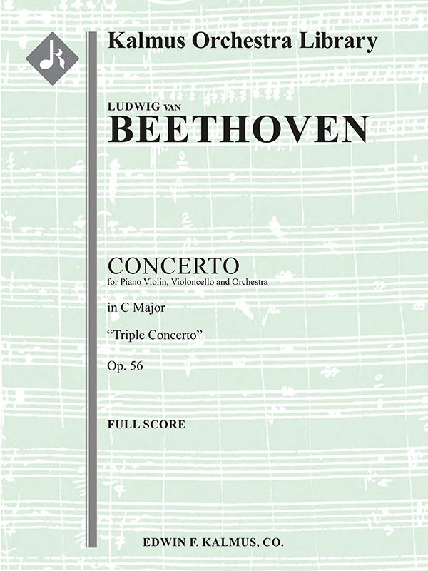 Beethoven: Triple Concerto in C Major, Op. 56 – Ficks Music