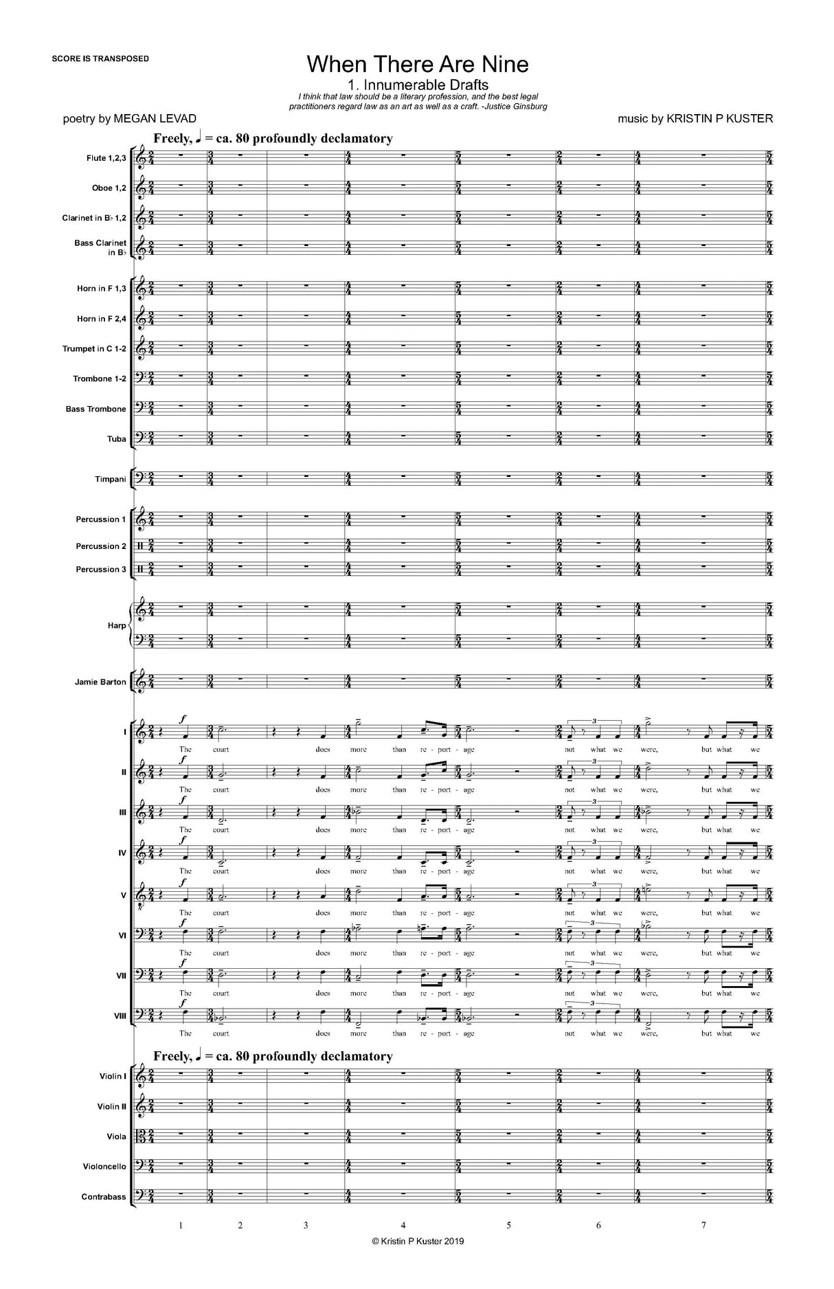 Kuster: When There Are Nine