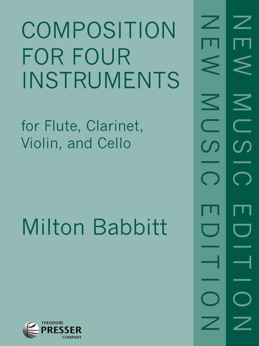 Babbitt: Composition for 4 Instruments